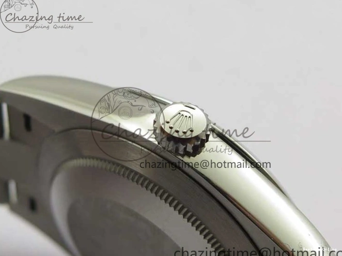 0103 FashionForward Oyster Perpetual 41mm 124300 ROF 1:1 Best Edition 904L Steel Dark Blue Dial on SS Bracelet A 2666